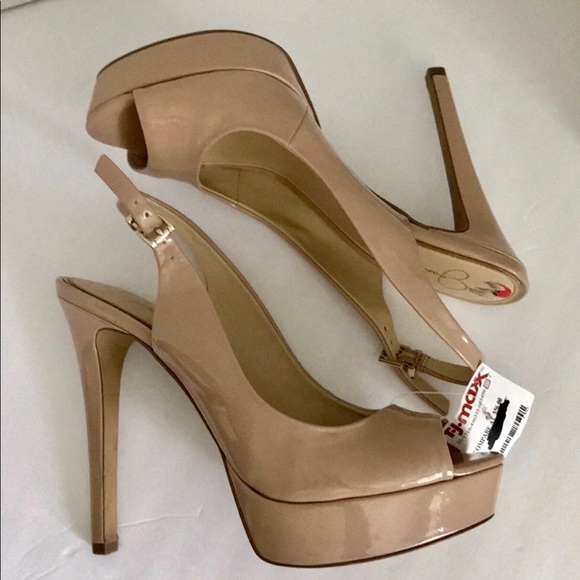 Jessica Simpson Shoes - New! Jessica Simpson Peep Toe Platform Pumps 